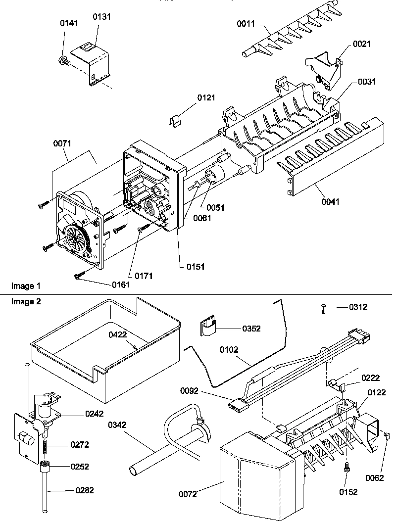 05 - ICE MAKER ASSY AND PARTS