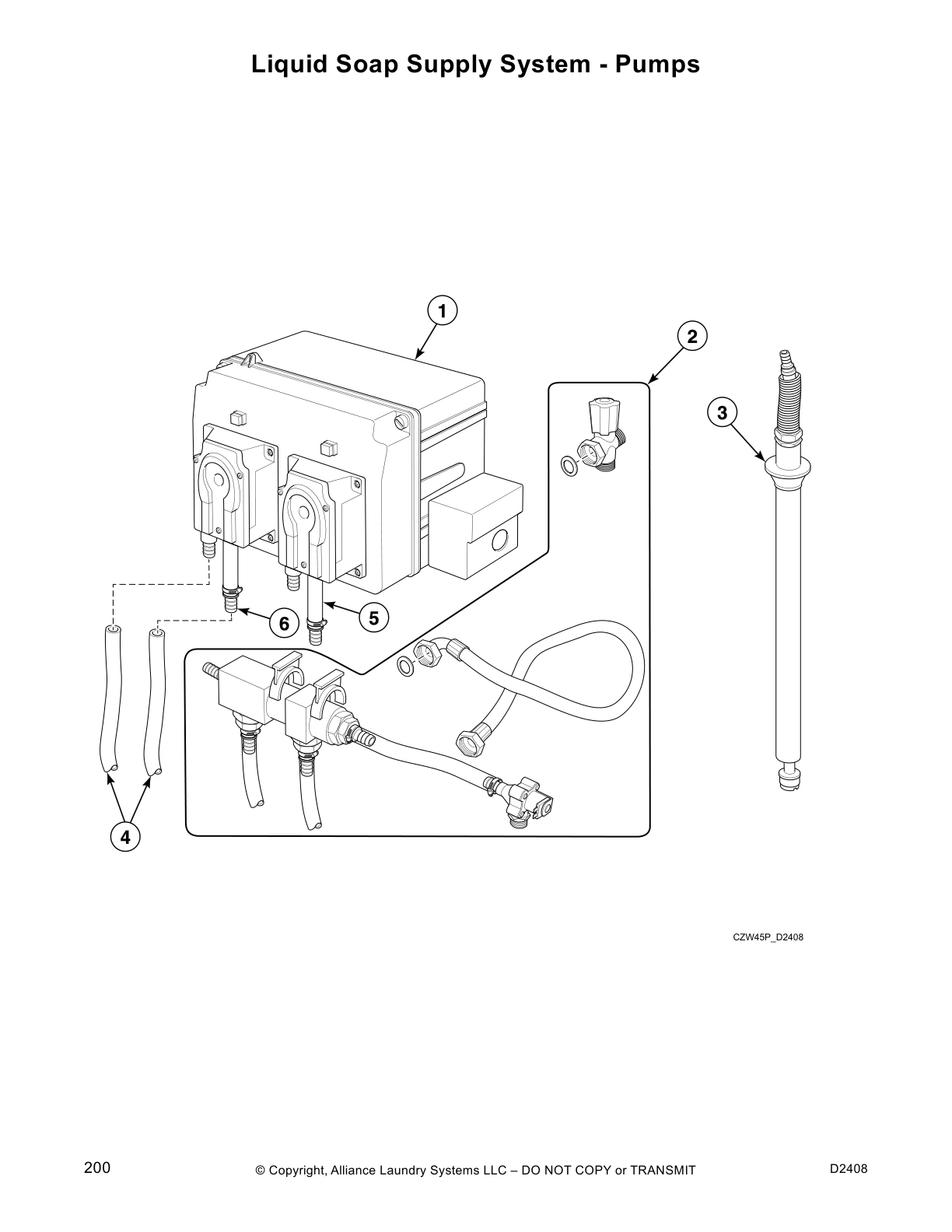 Liquid Soap Supply System - Pumps