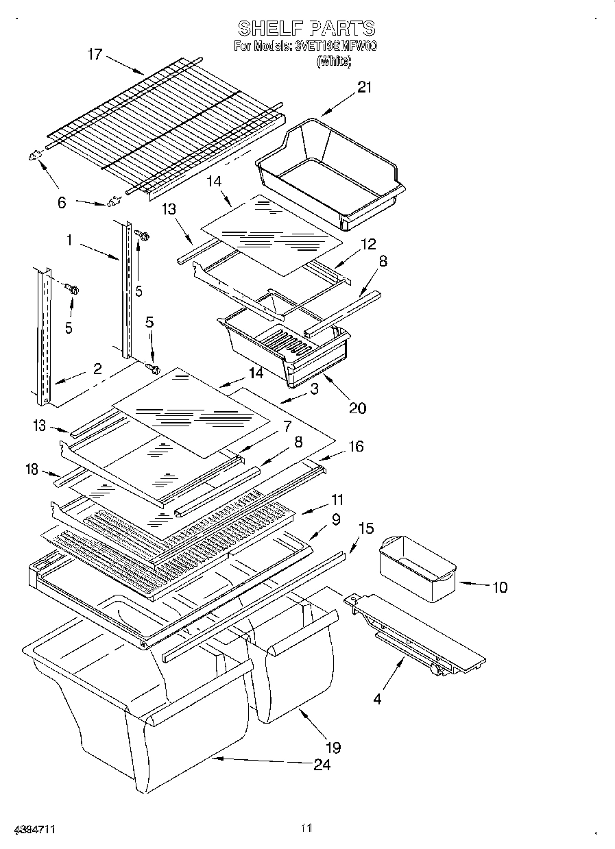 06 - SHELF, LIT/OPTIONAL