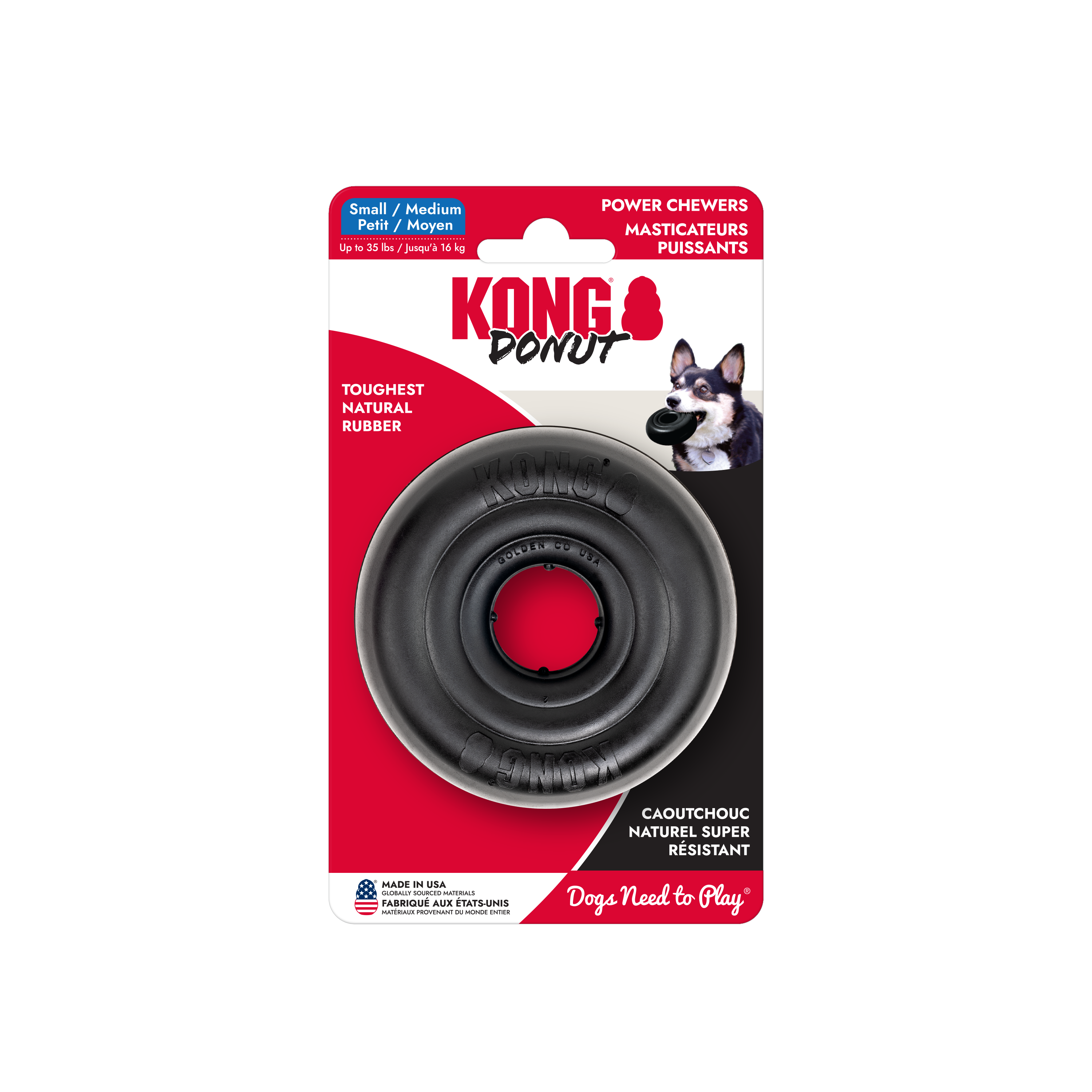 KONG Extreme Donut onpack product image