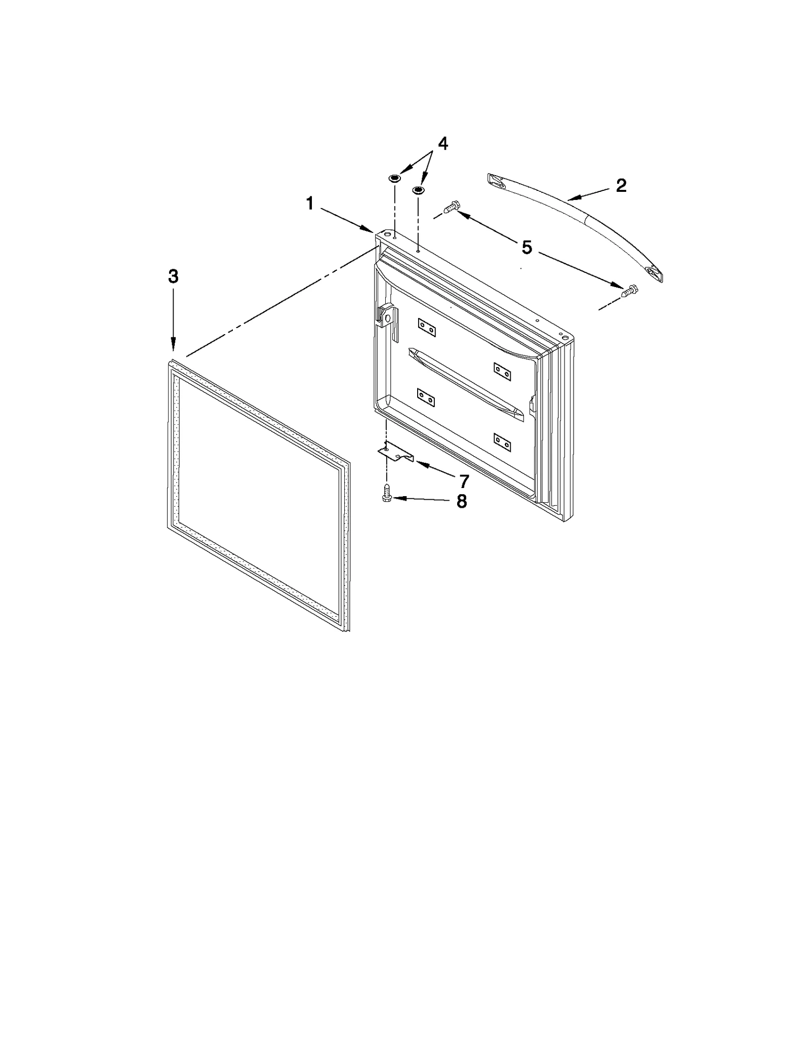 FREEZER DOOR PARTS