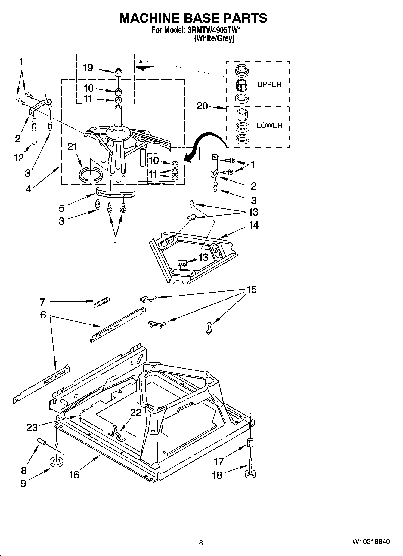05 - MACHINE BASE PARTS