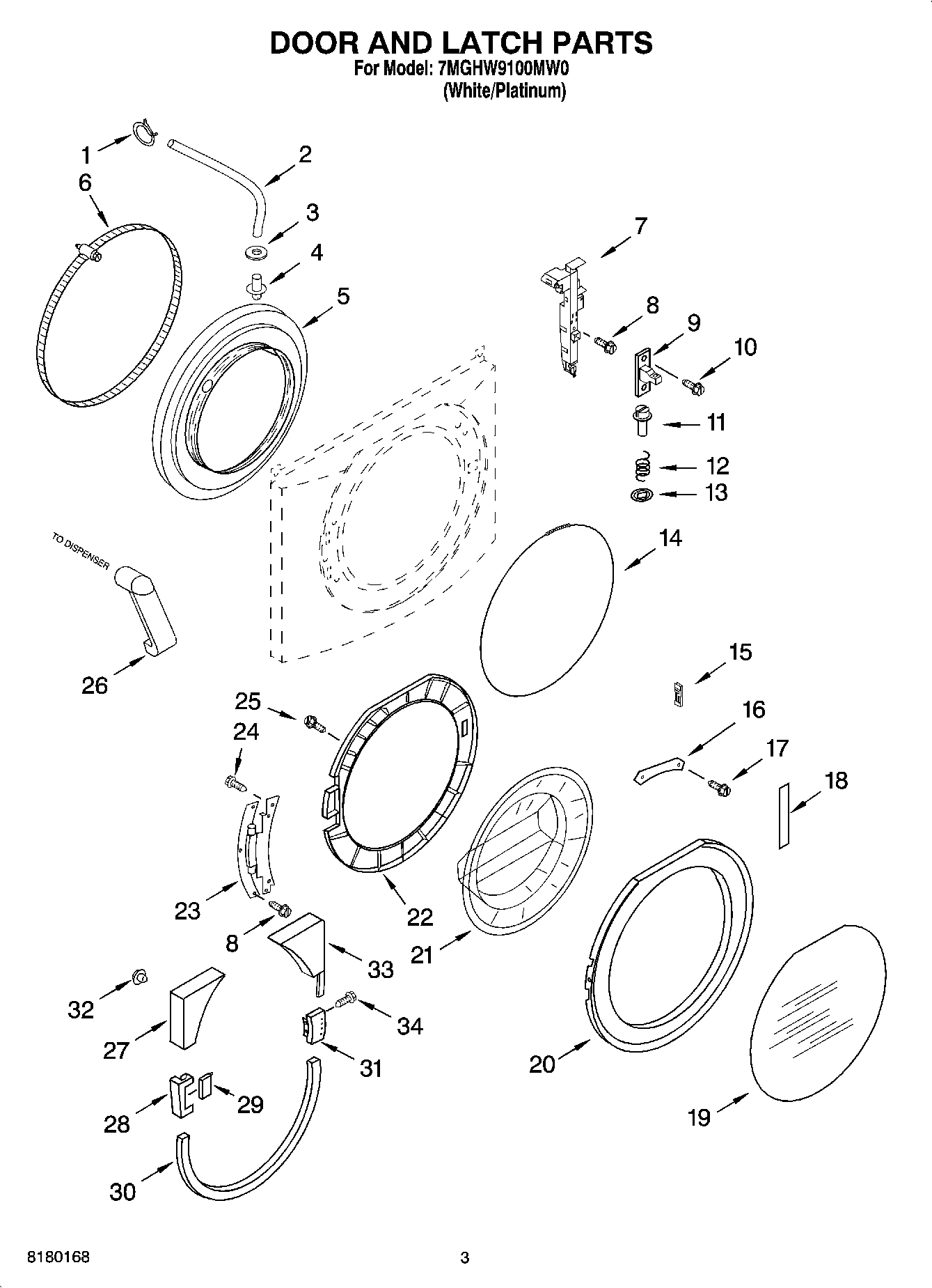 02 - DOOR AND LATCH PARTS