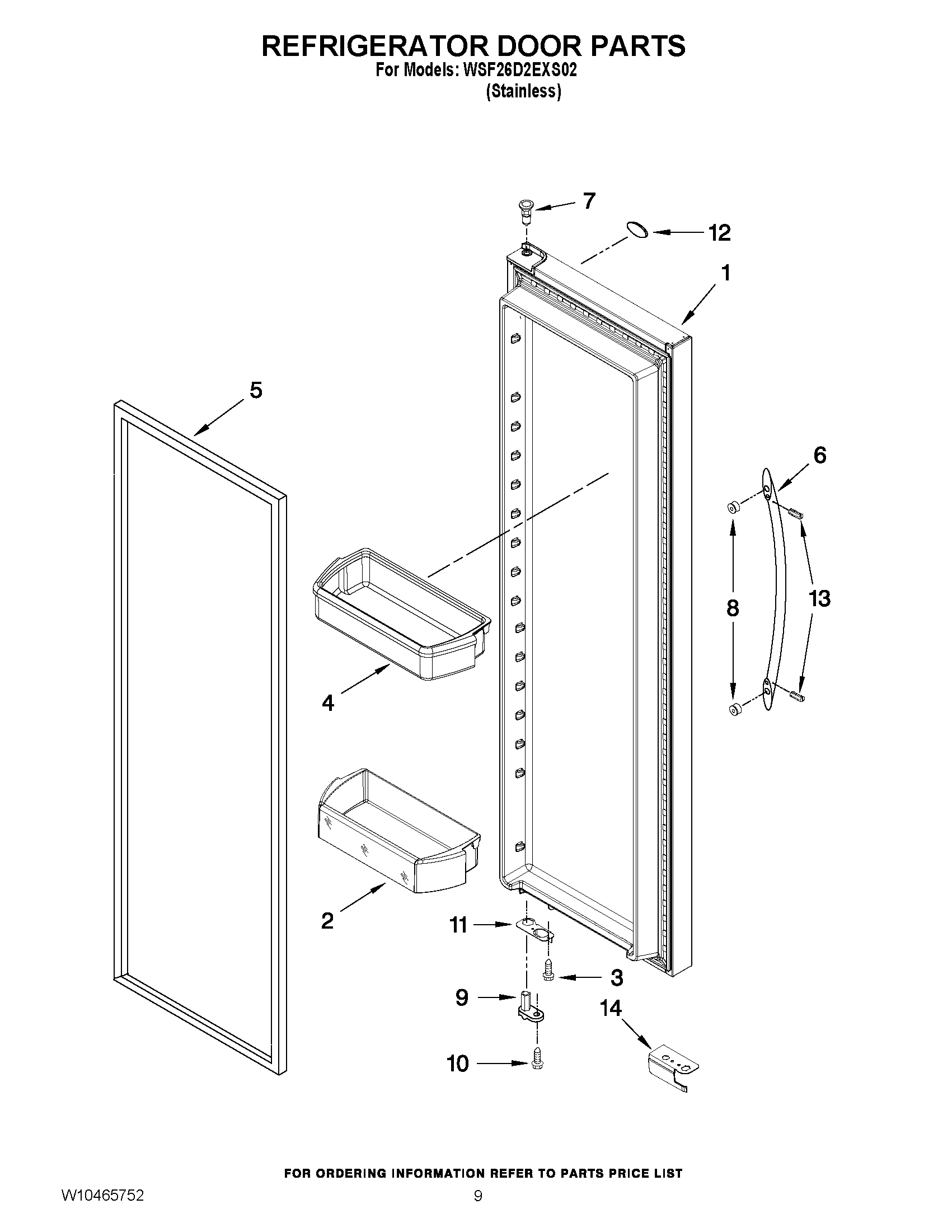06 - REFRIGERATOR DOOR PARTS