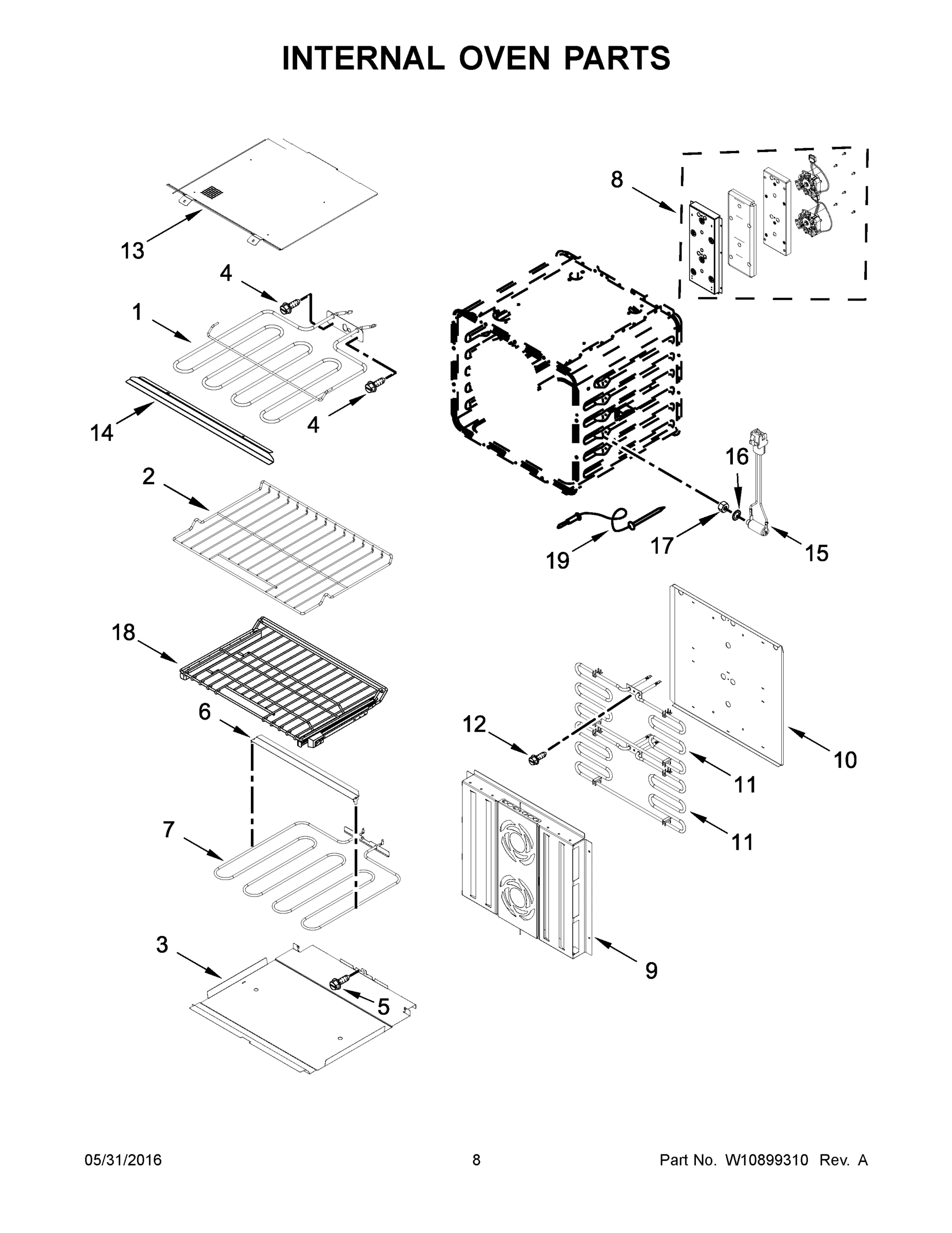 05 - INTERNAL OVEN PARTS