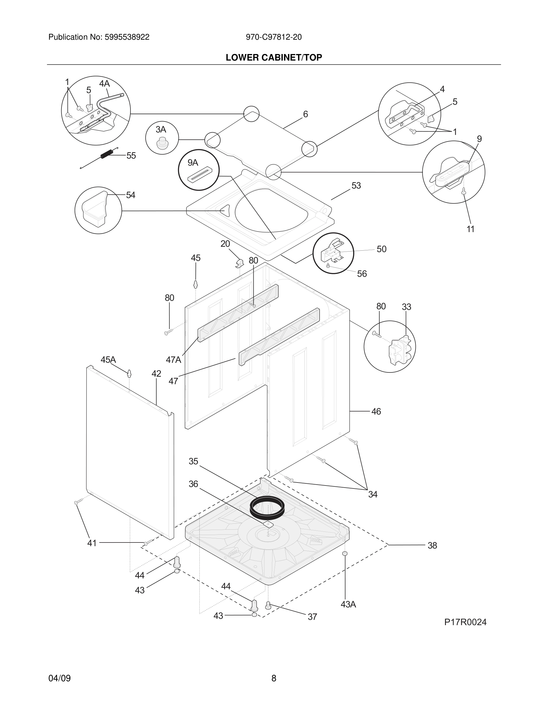 09 - LOWER CABINET/TOP