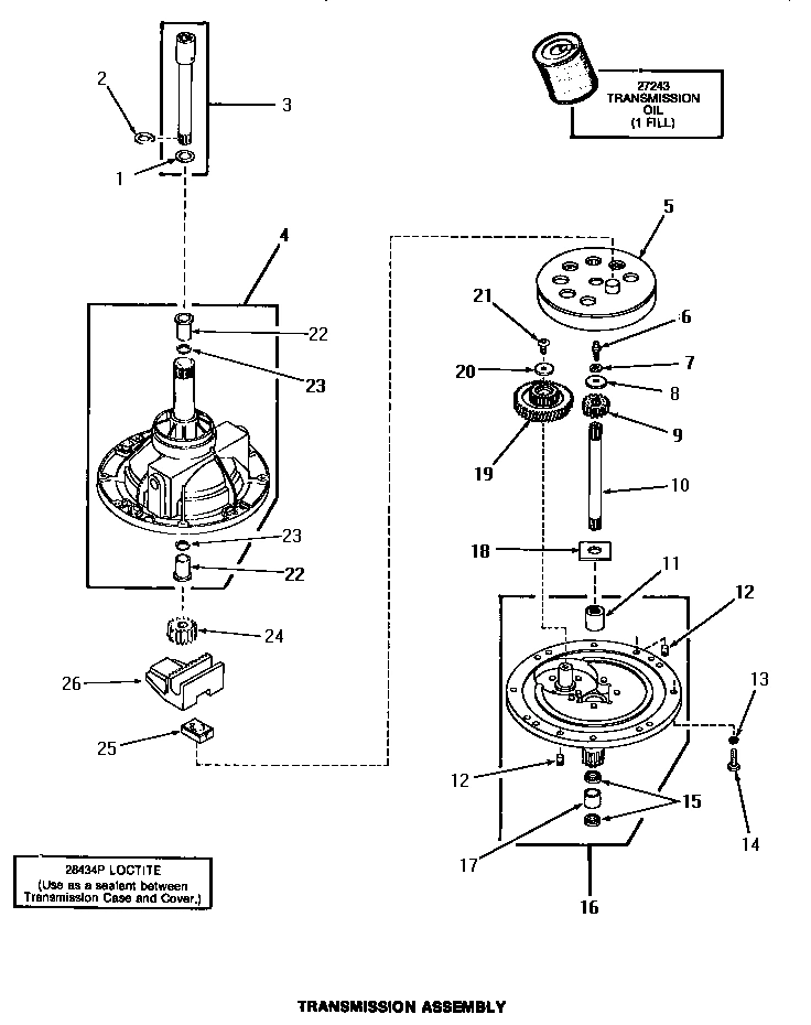 27 - TRANSMISSION ASSY