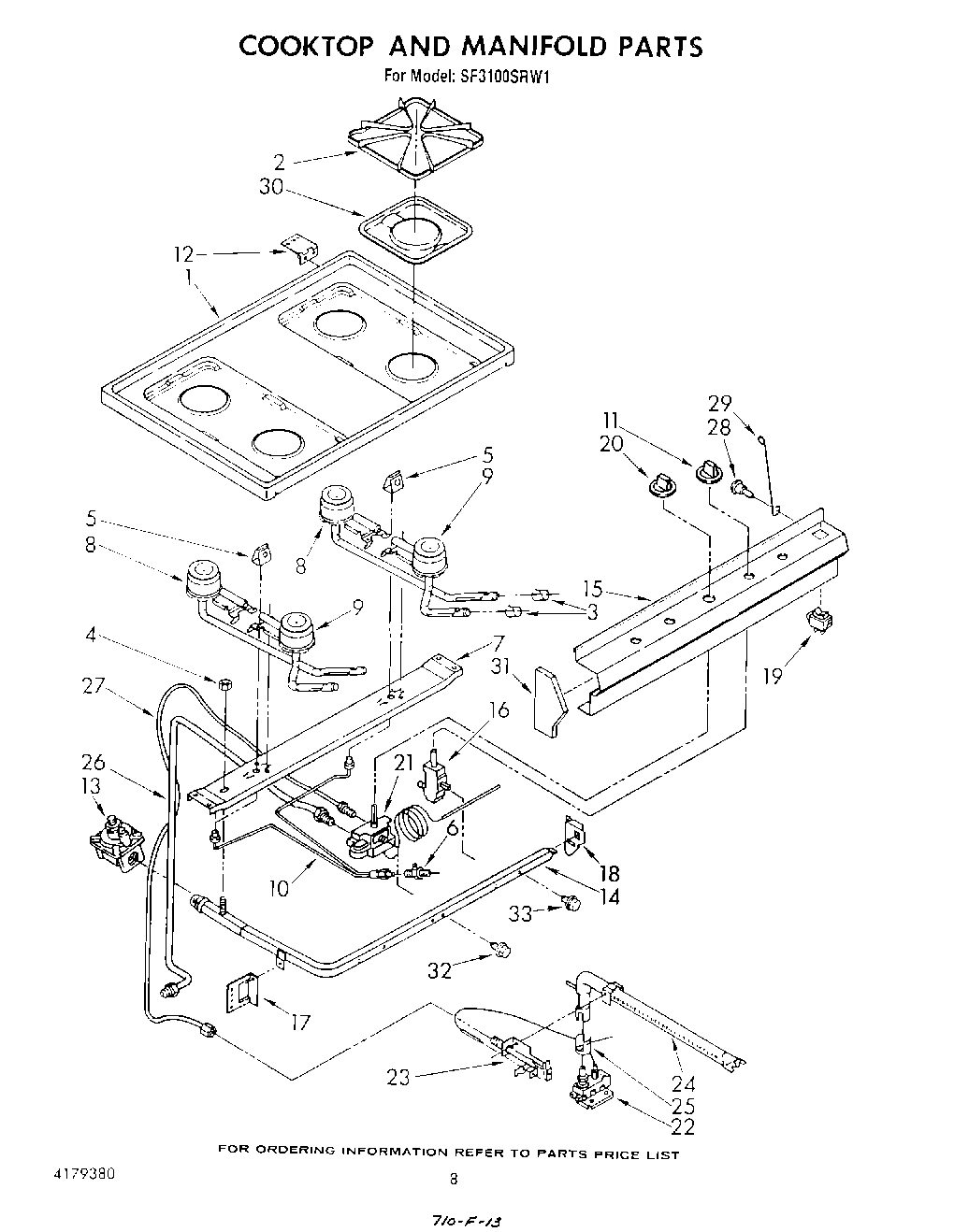 06 - COOK TOP AND MANIFOLD , LITERATURE