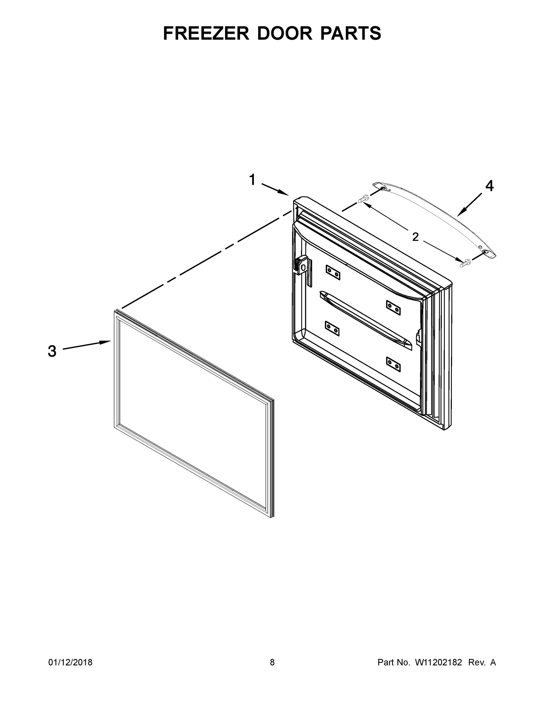 05 - FREEZER DOOR PARTS
