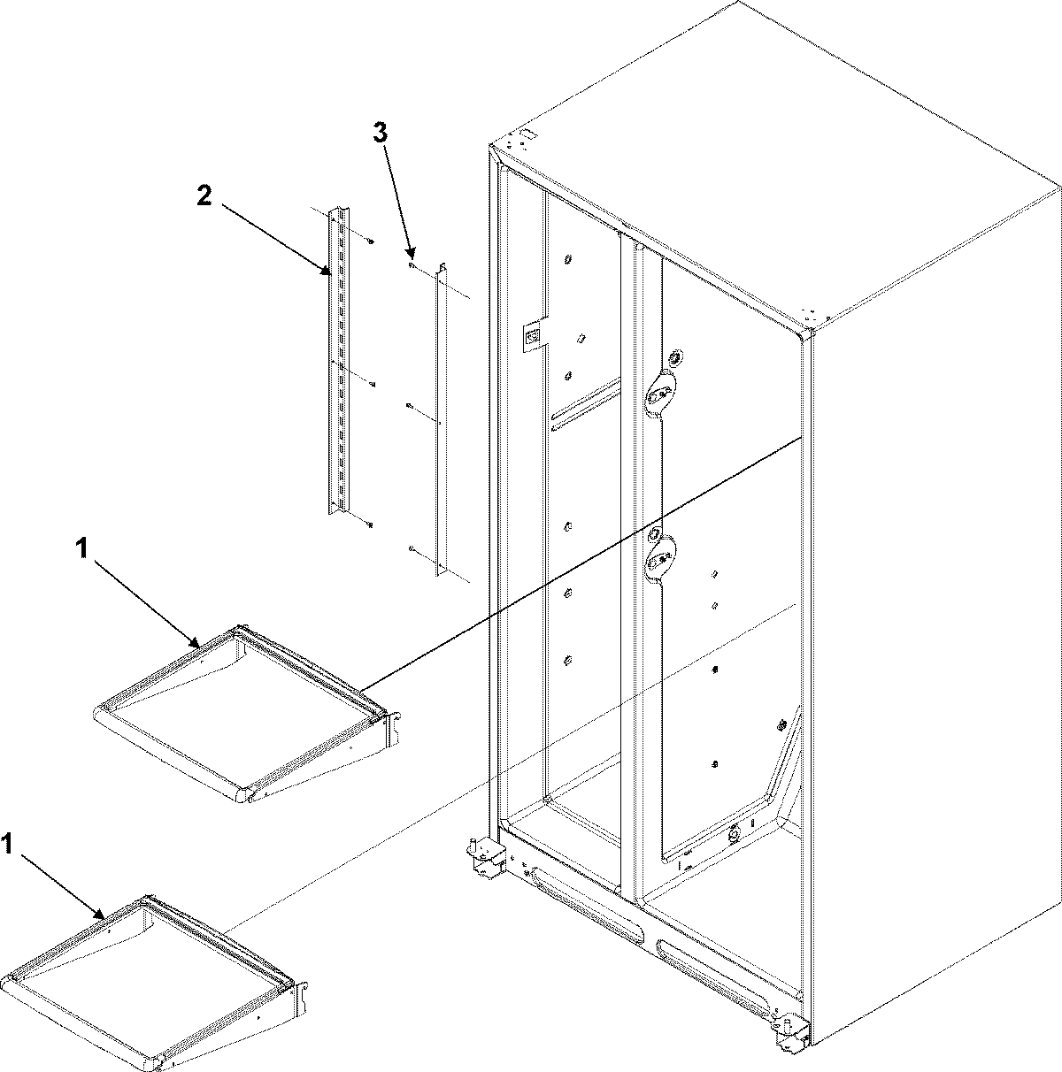 13 - REFRIGERATOR SHELVES