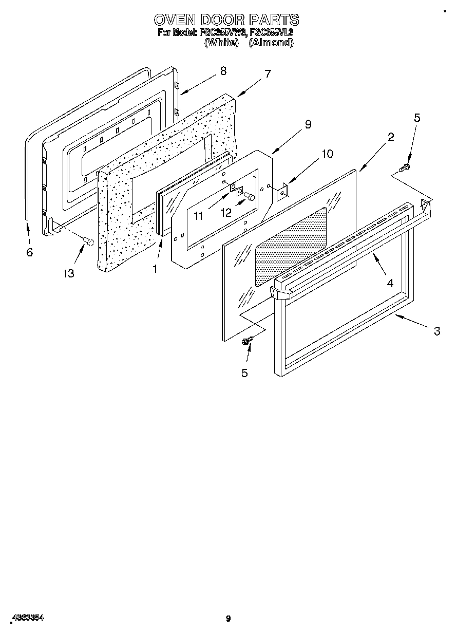 07 - OVEN DOOR, LITERATURE
