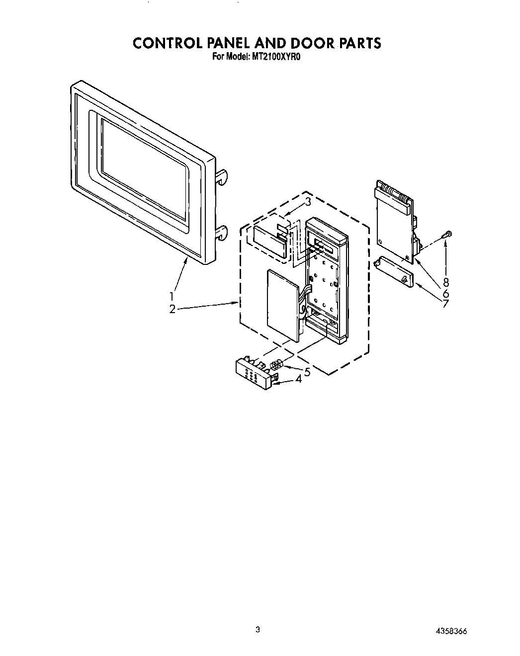 03 - CONTROL PANEL AND DOOR