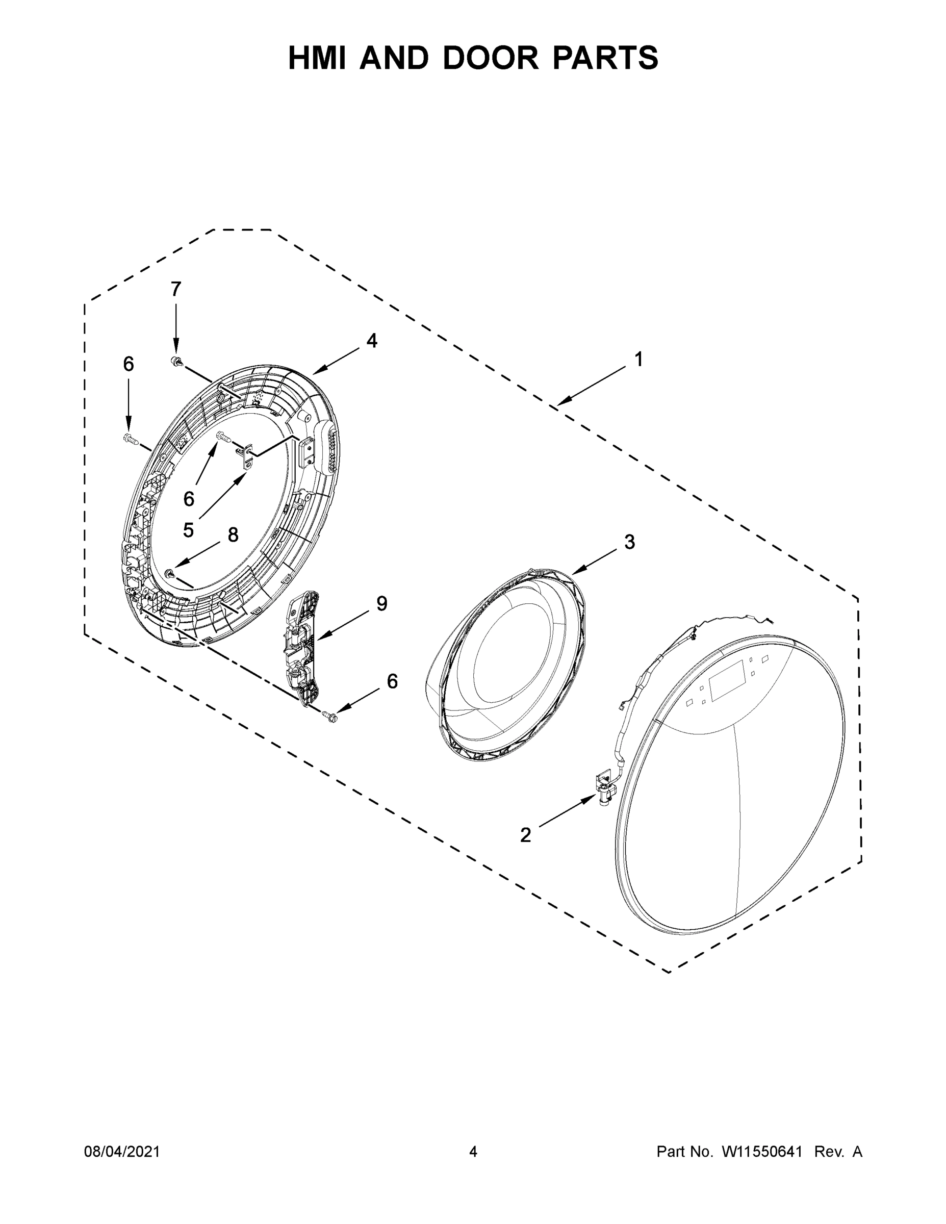 03 - HMI AND DOOR PARTS