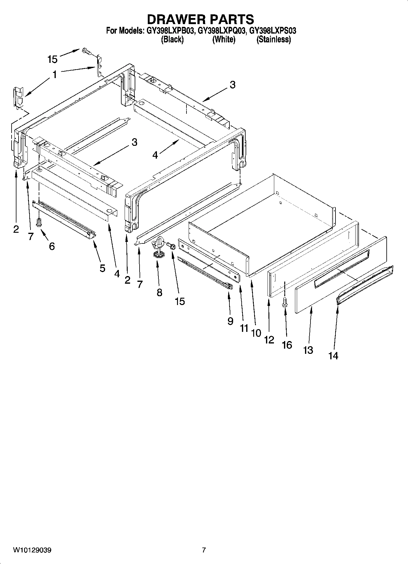 05 - DRAWER PARTS