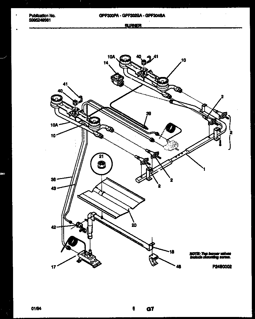 04 - BURNER PARTS