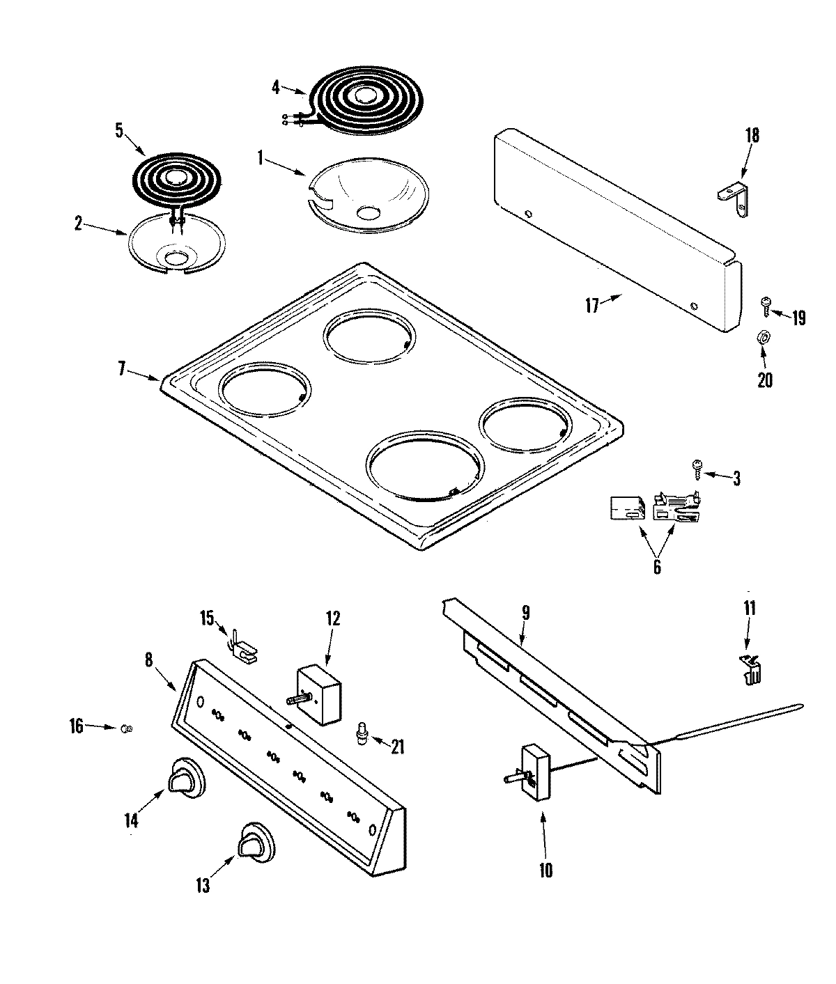 04 - TOP ASSEMBLY/CONTROL PANEL(AAQ/AAW)