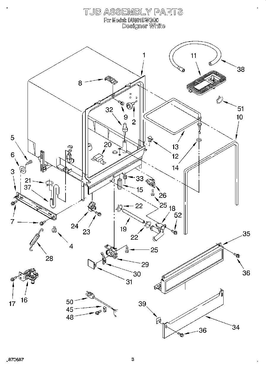 03 - TUB ASSEMBLY