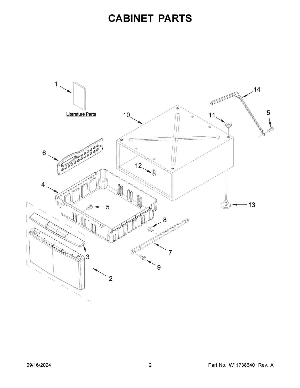 02 - CABINET PARTS