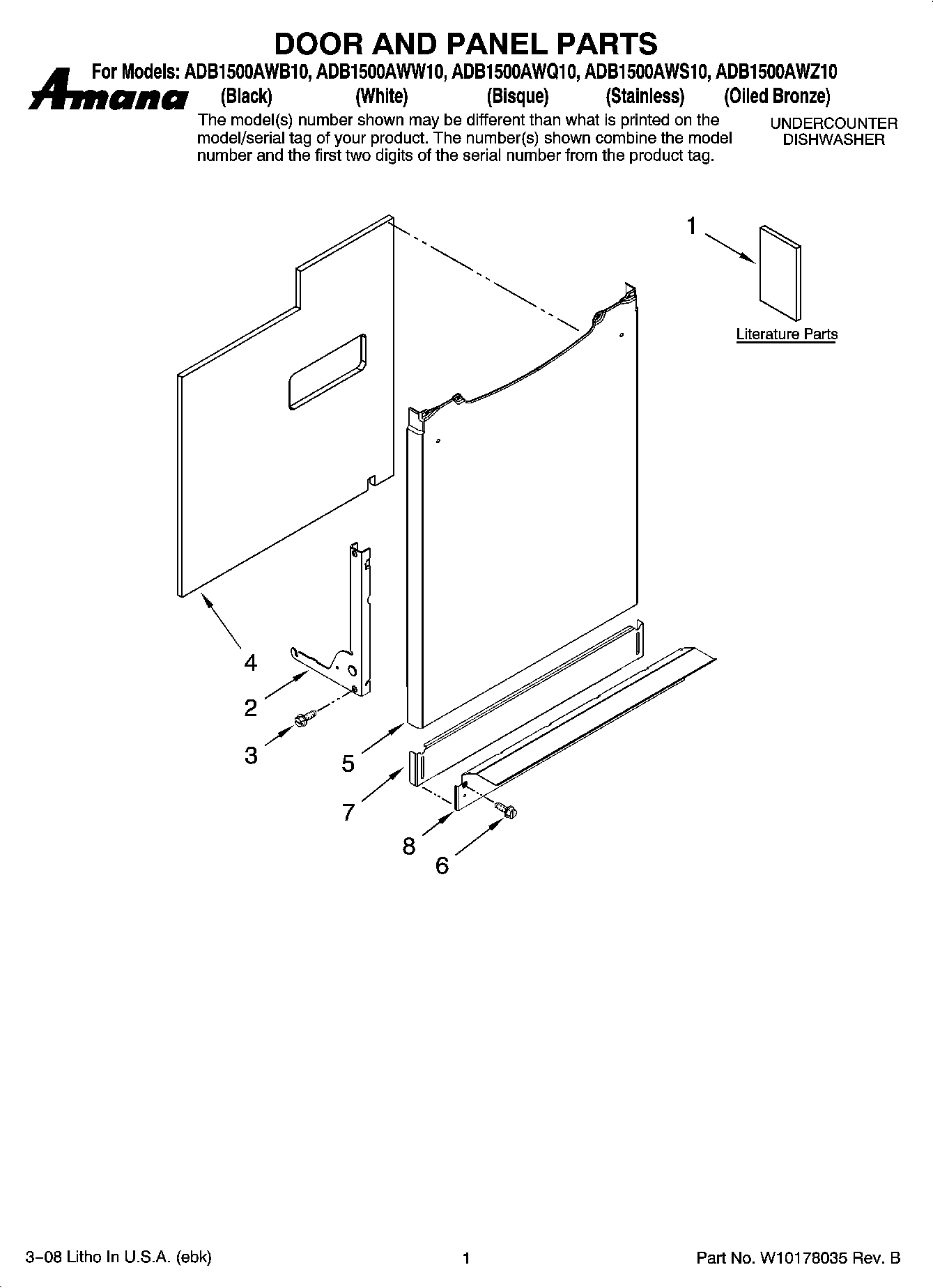 01 - DOOR AND PANEL PARTS