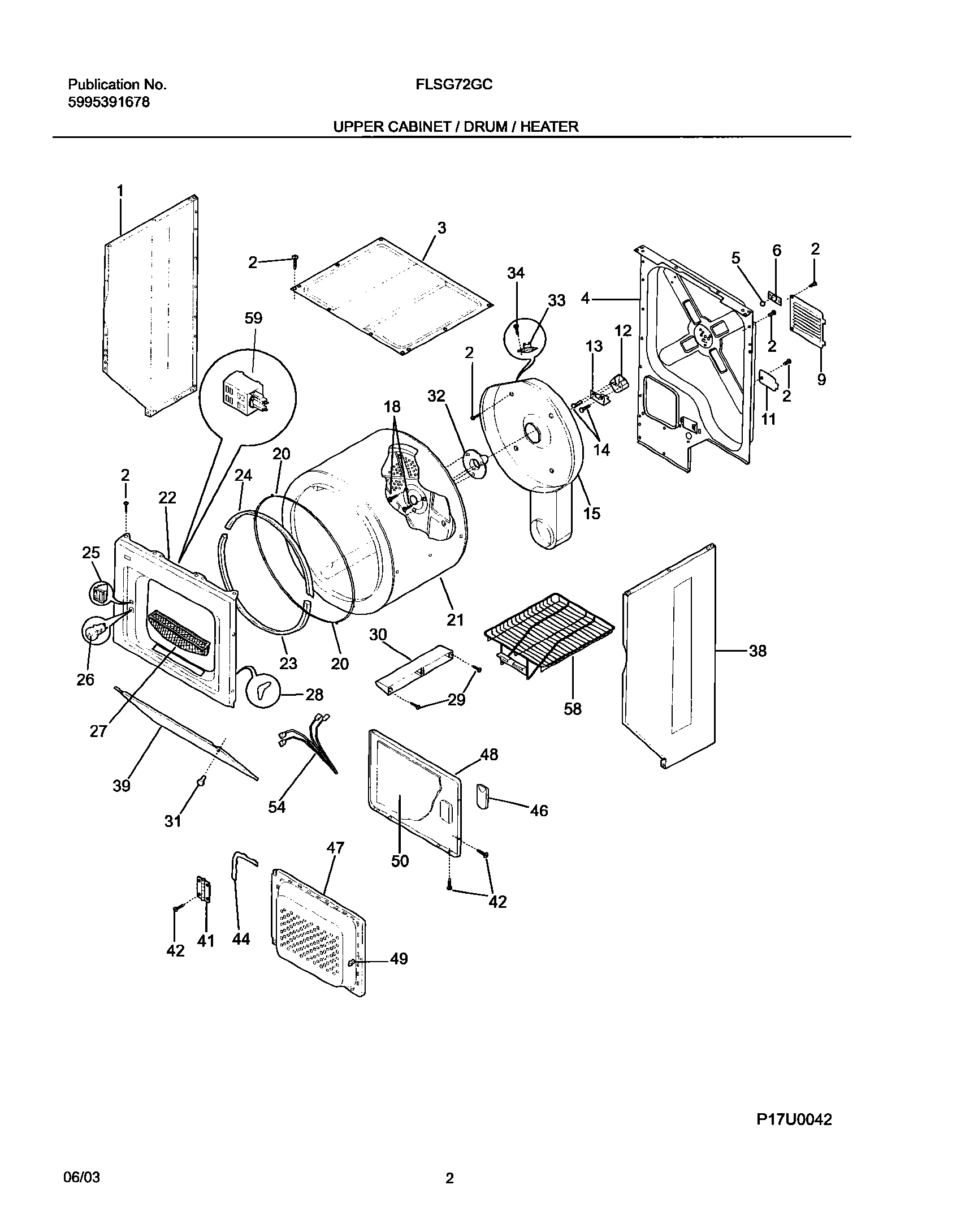 03 - UPPER CABINET/DRUM/HEATER