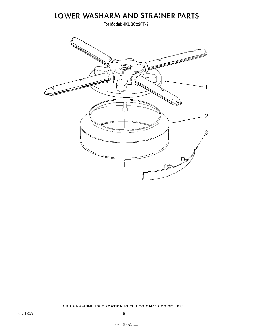 06 - LOWER WASHARM AND STRAINER