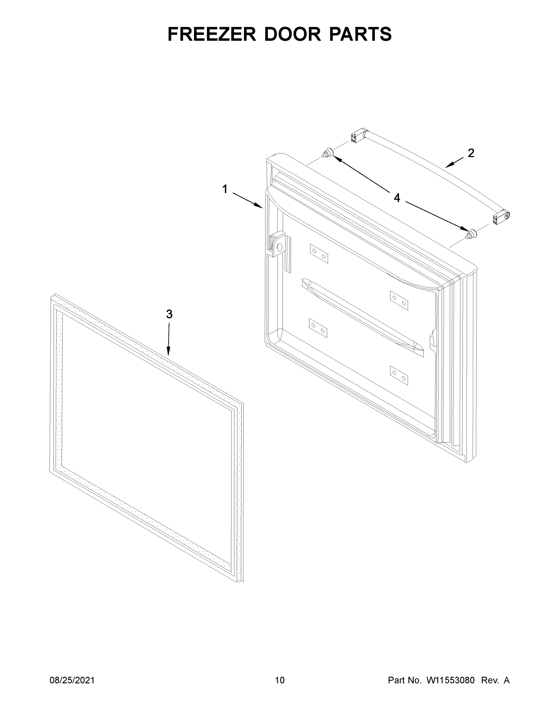 06 - FREEZER DOOR PARTS