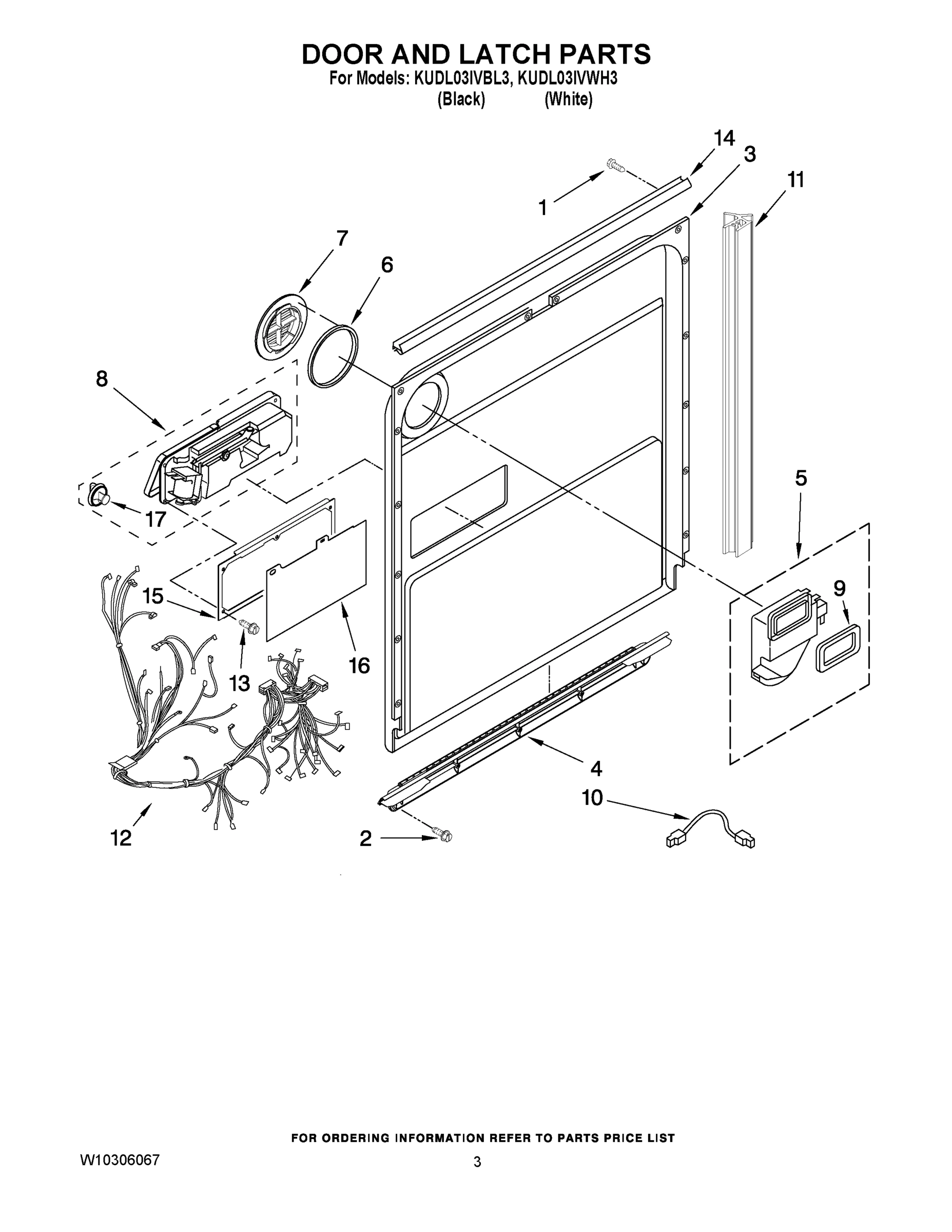 03 - DOOR AND LATCH PARTS