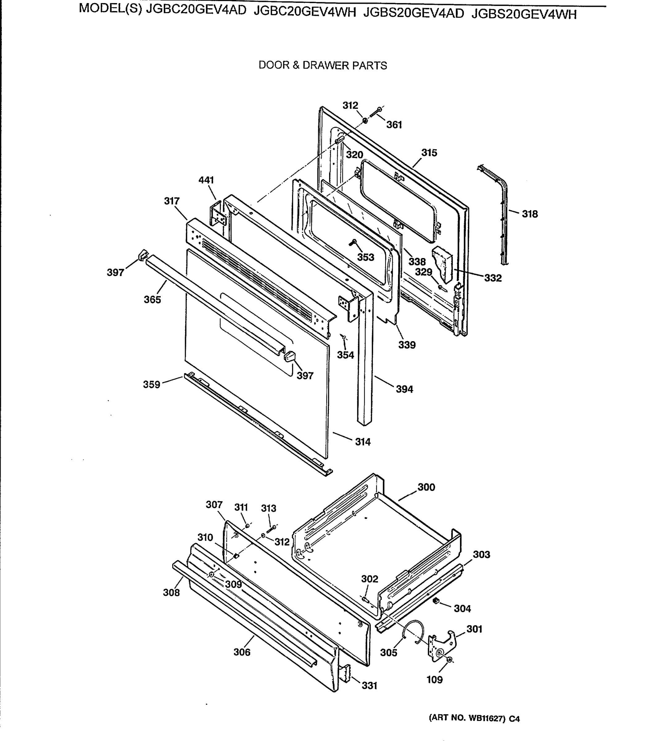 DOOR & DRAWER PARTS
