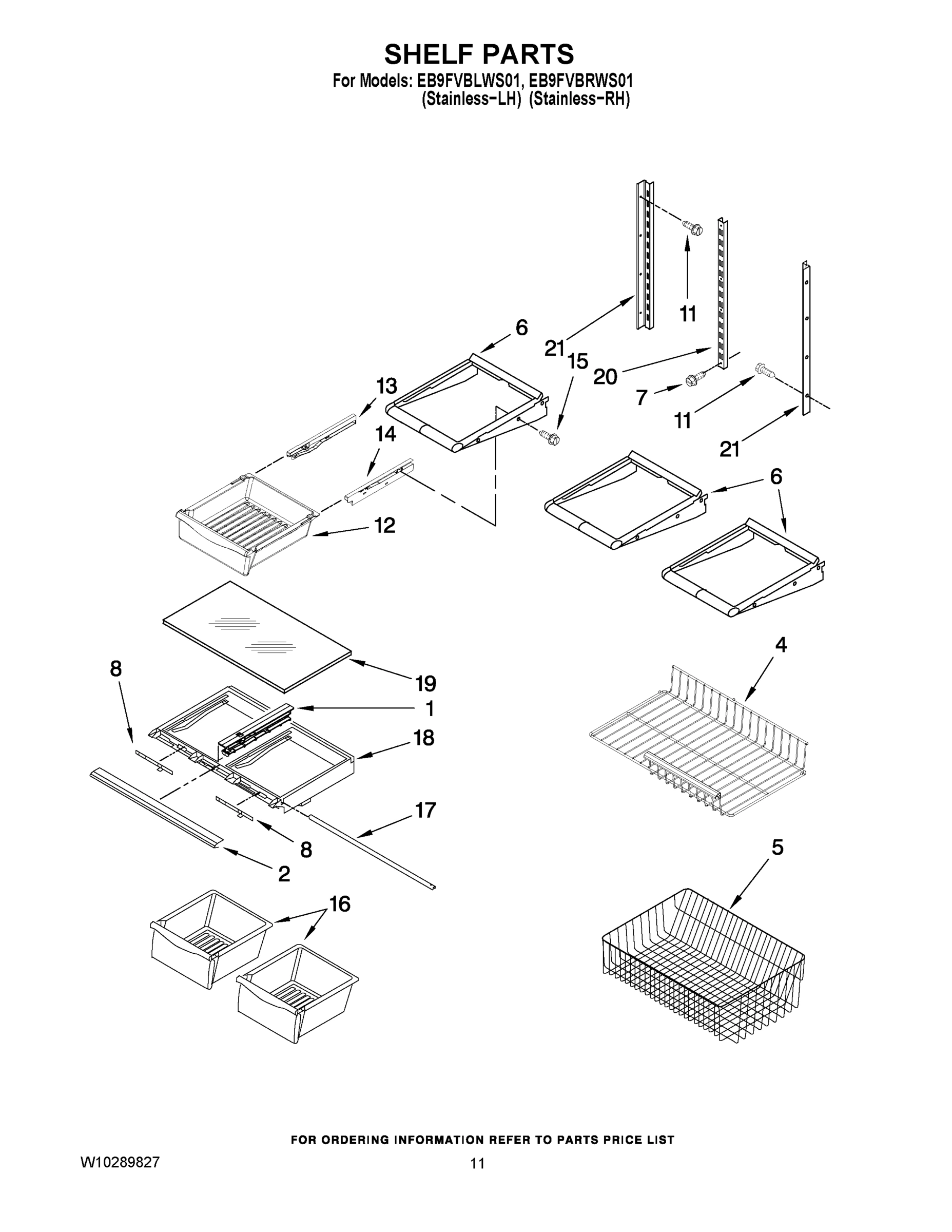 07 - SHELF PARTS