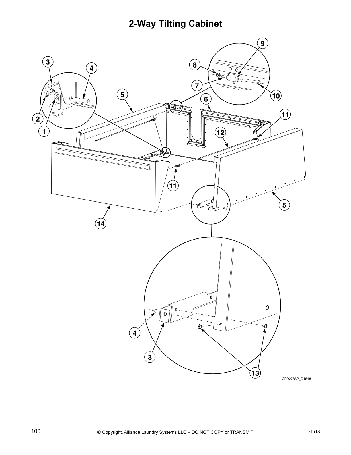 2-Way Tilting Cabinet