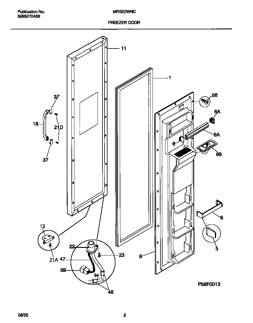 02 - FREEZER DOOR