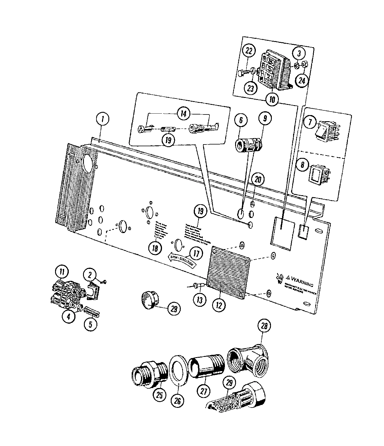 03 - WATER VALVE & REAR PANEL