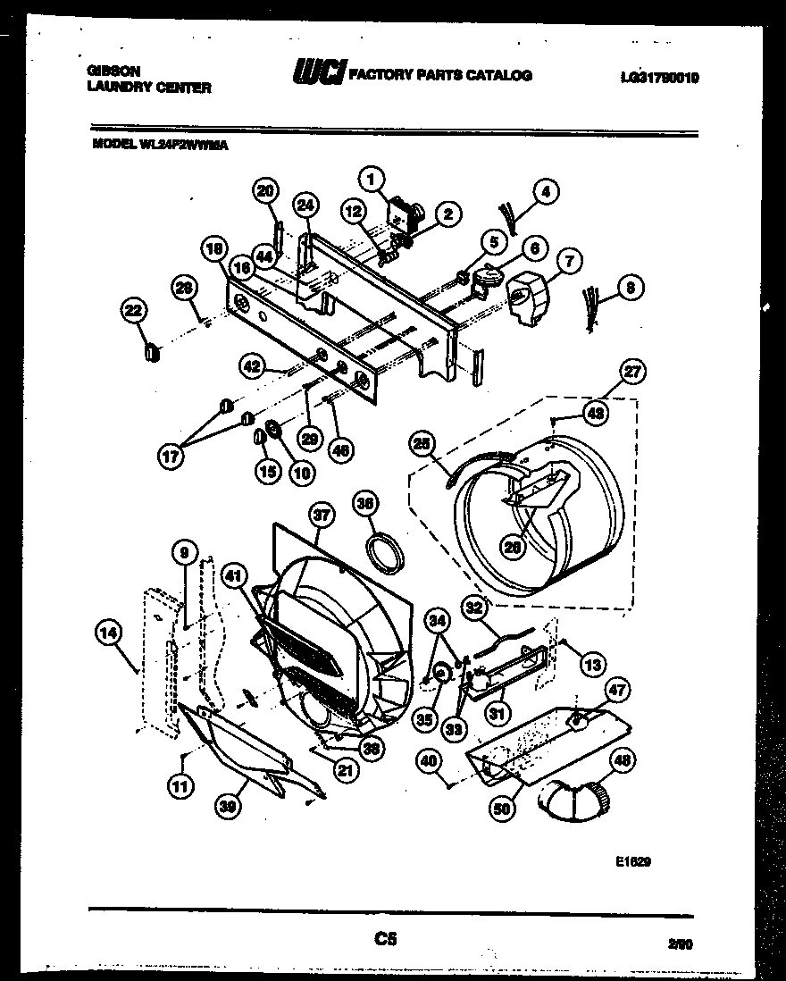 03 - CONTROL, SEAL AND DRUM ASSEMBLY
