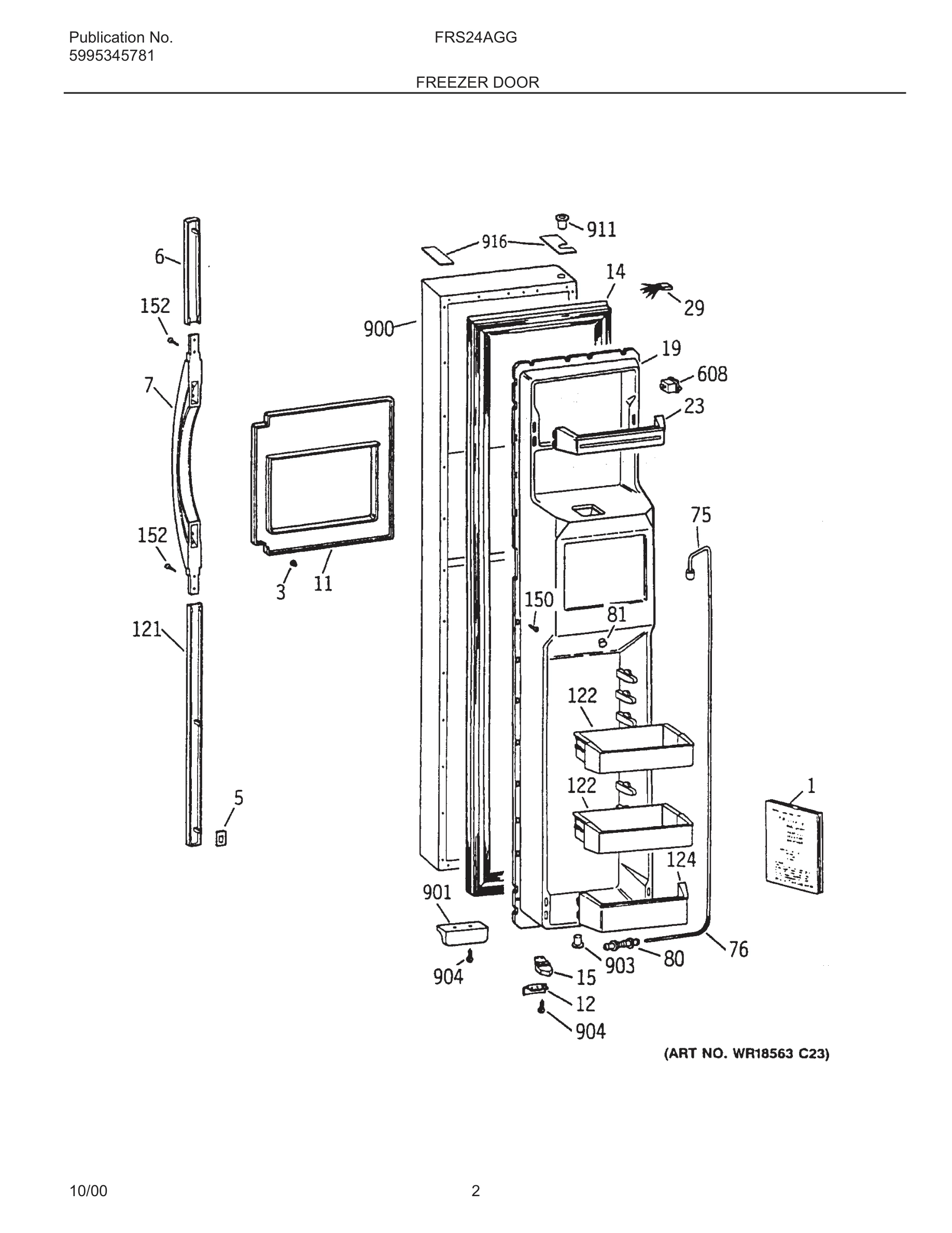 03 - FREEZER DOOR