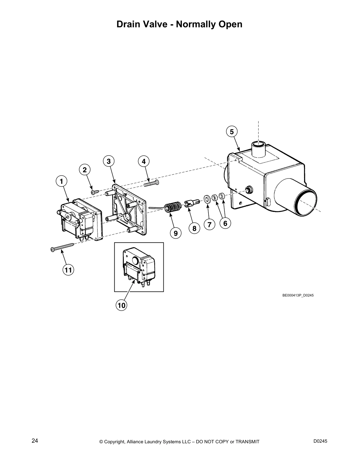 Drain Valve - Normally Open