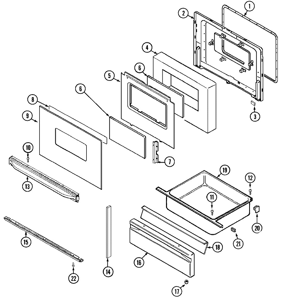 03 - DOOR/DRAWER (3468XVB)