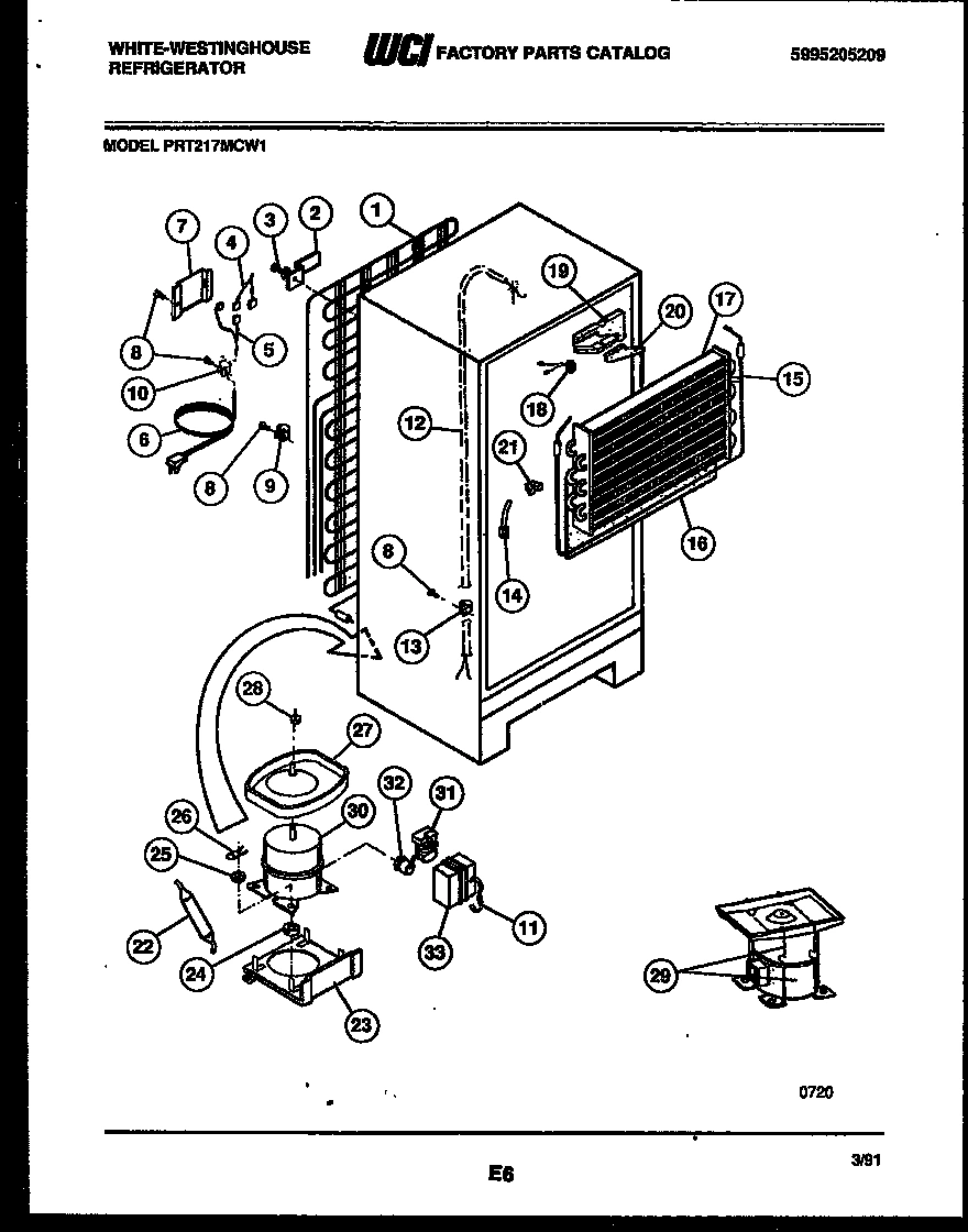 05 - SYSTEM AND AUTOMATIC DEFROST PARTS