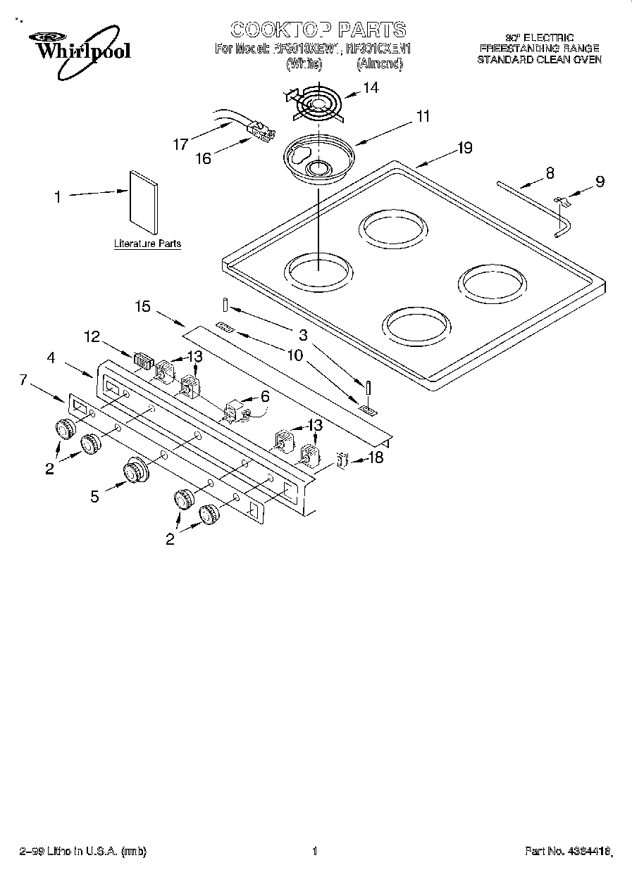 01 - COOKTOP, LITERATURE