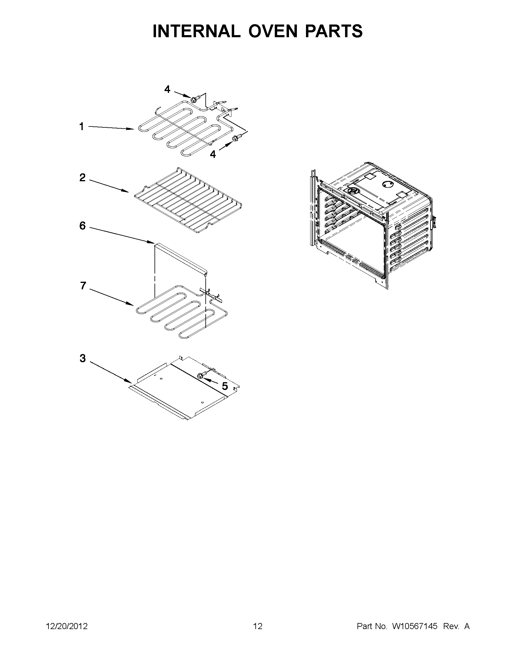 06 - INTERNAL OVEN PARTS