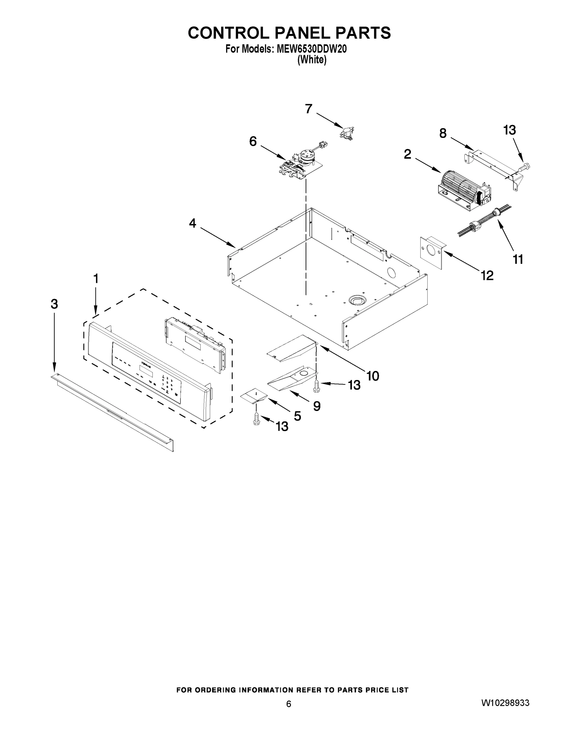 04 - CONTROL PANEL PARTS