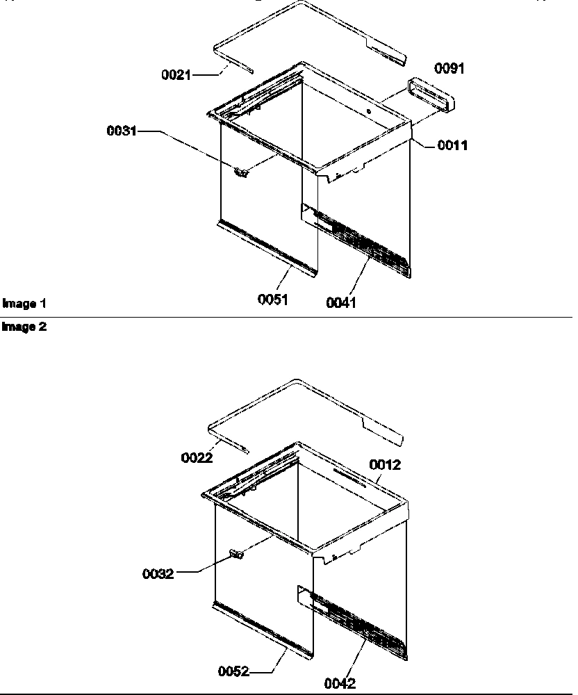 05 - DELI & CRISPER ASSEMBLIES