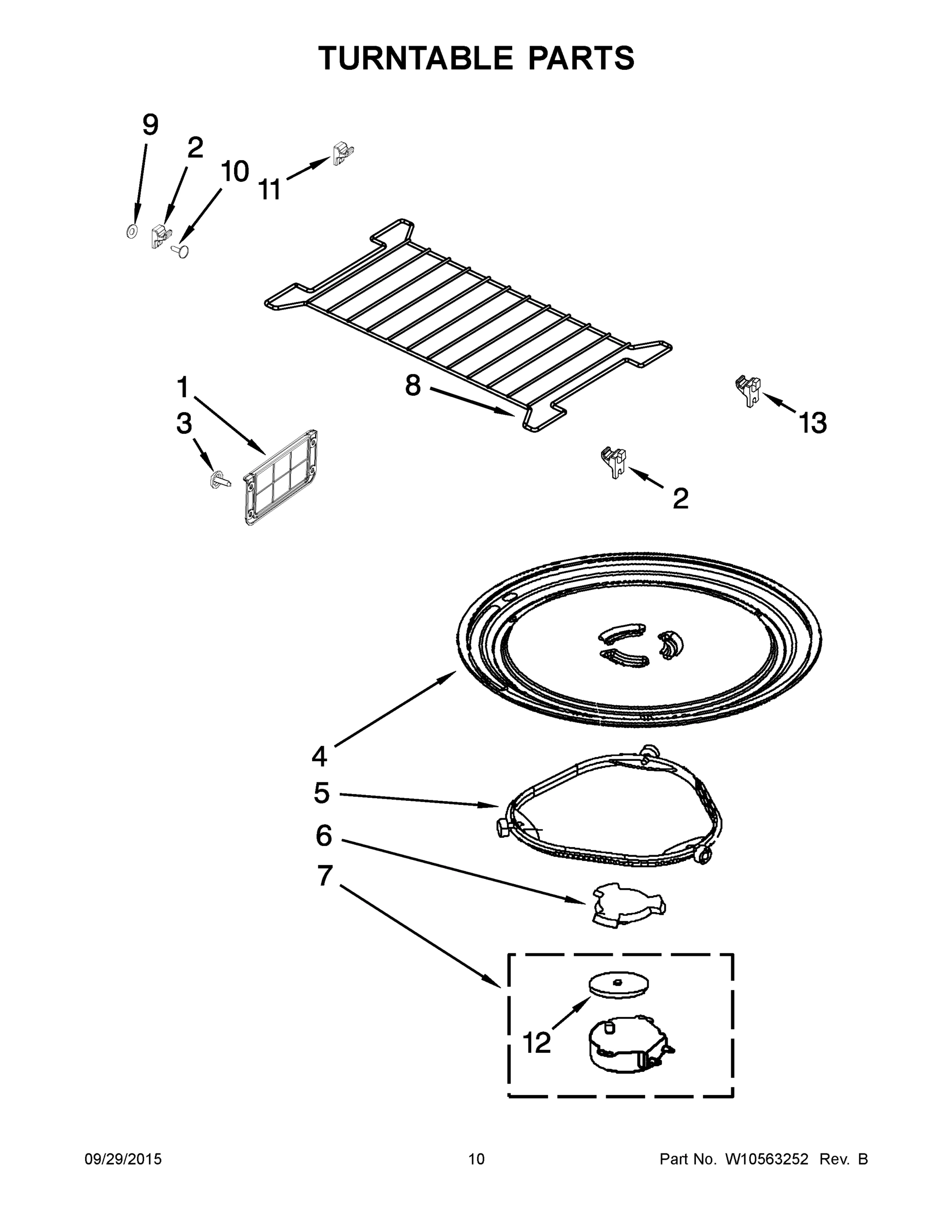 06 - TURNTABLE PARTS