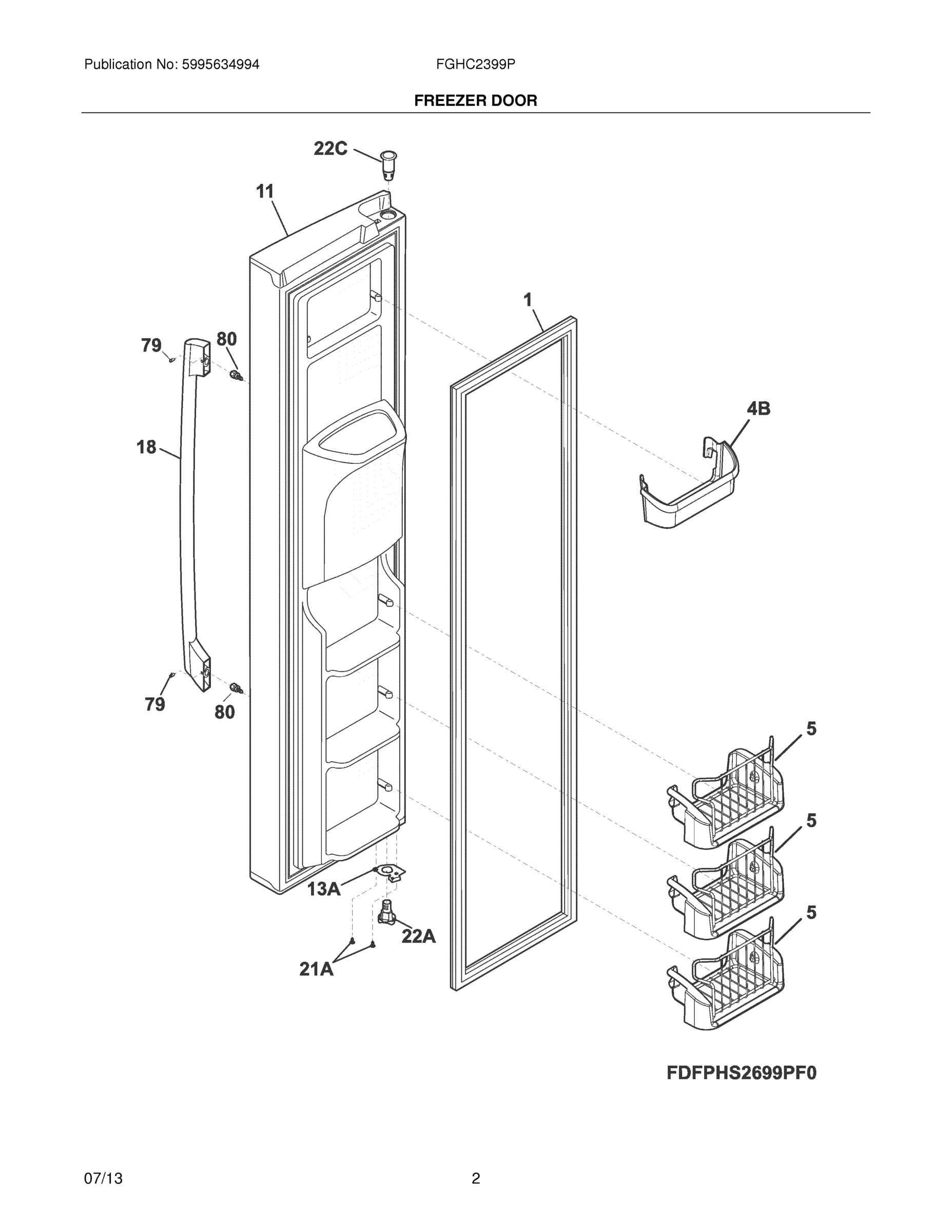 03 - FREEZER DOOR