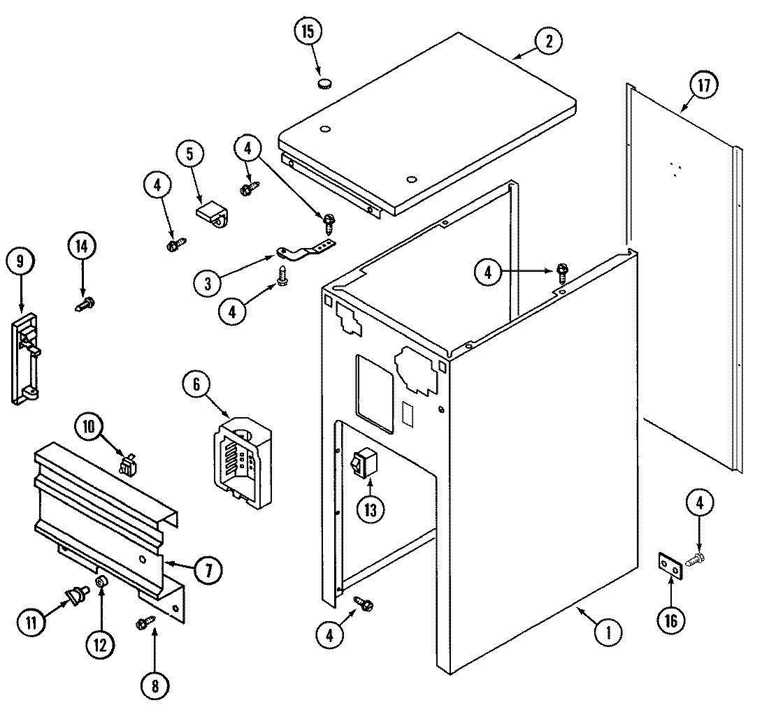 02 - CABINET & CONTROL PANEL (SERIES 3-4)