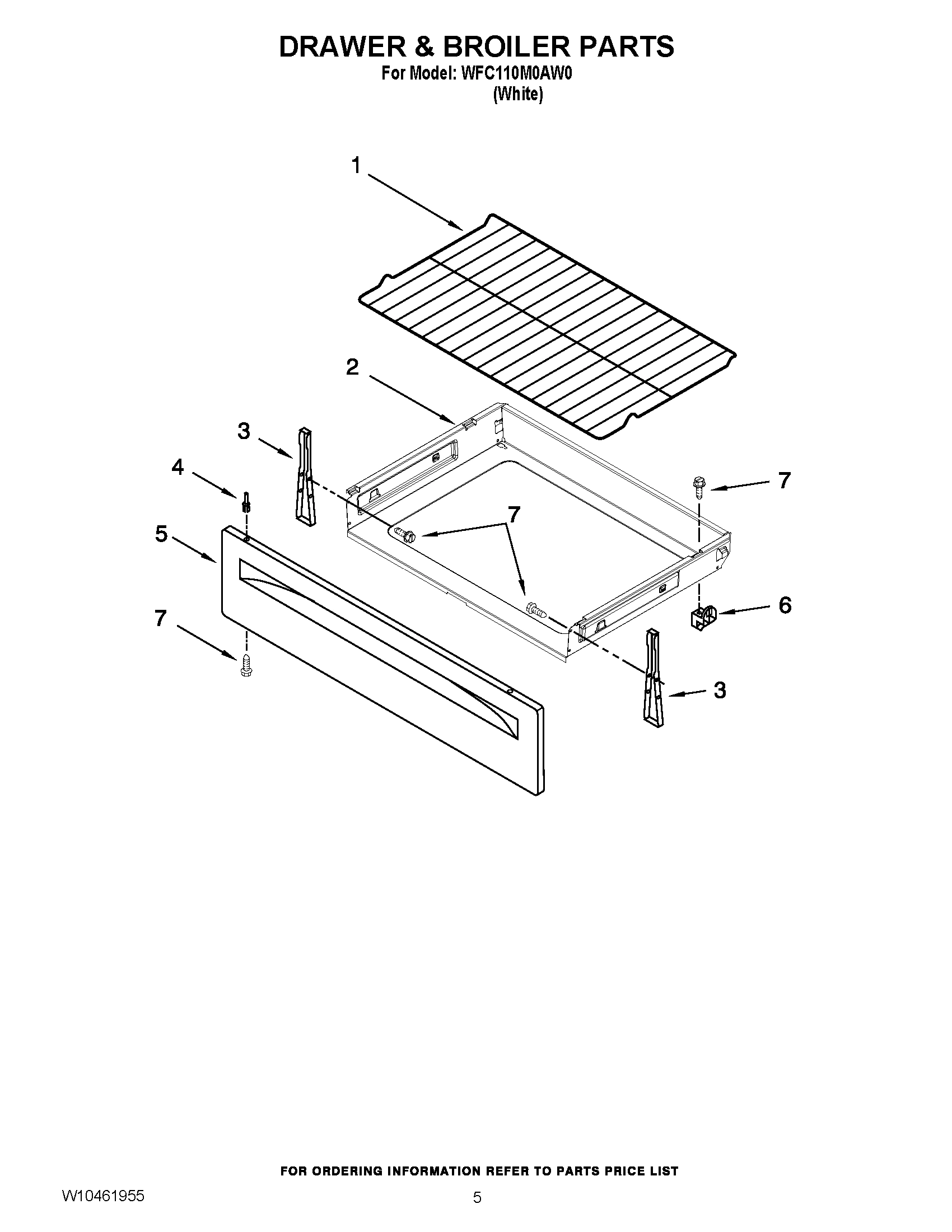 04 - DRAWER & BROILER PARTS