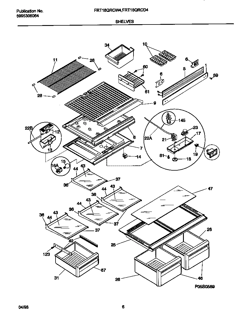 04 - SHELVES/CONTROLS