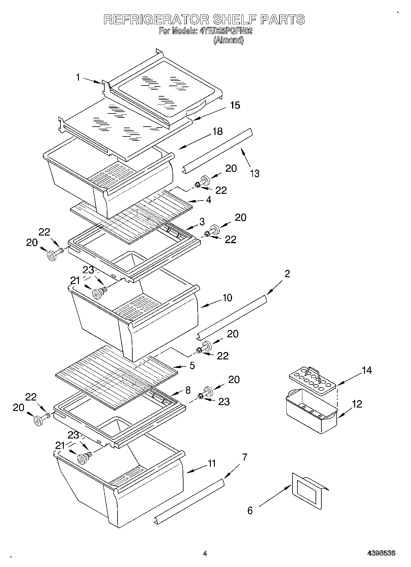 03 - REFRIGERATOR SHELF