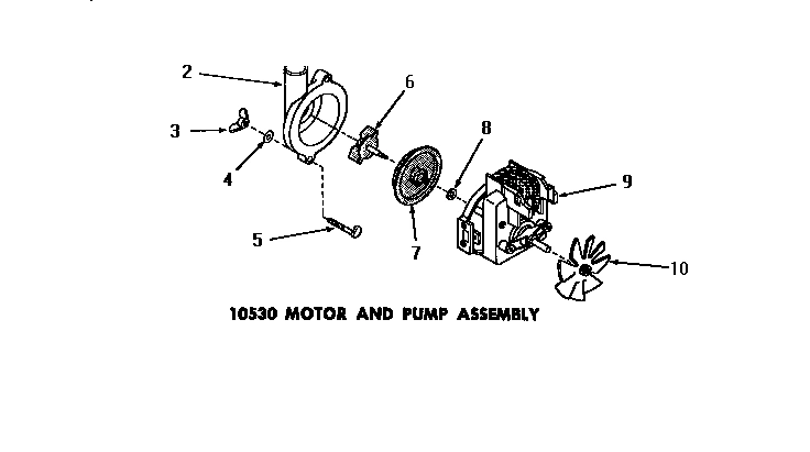 01 - 10530 MOTOR & PUMP ASSY