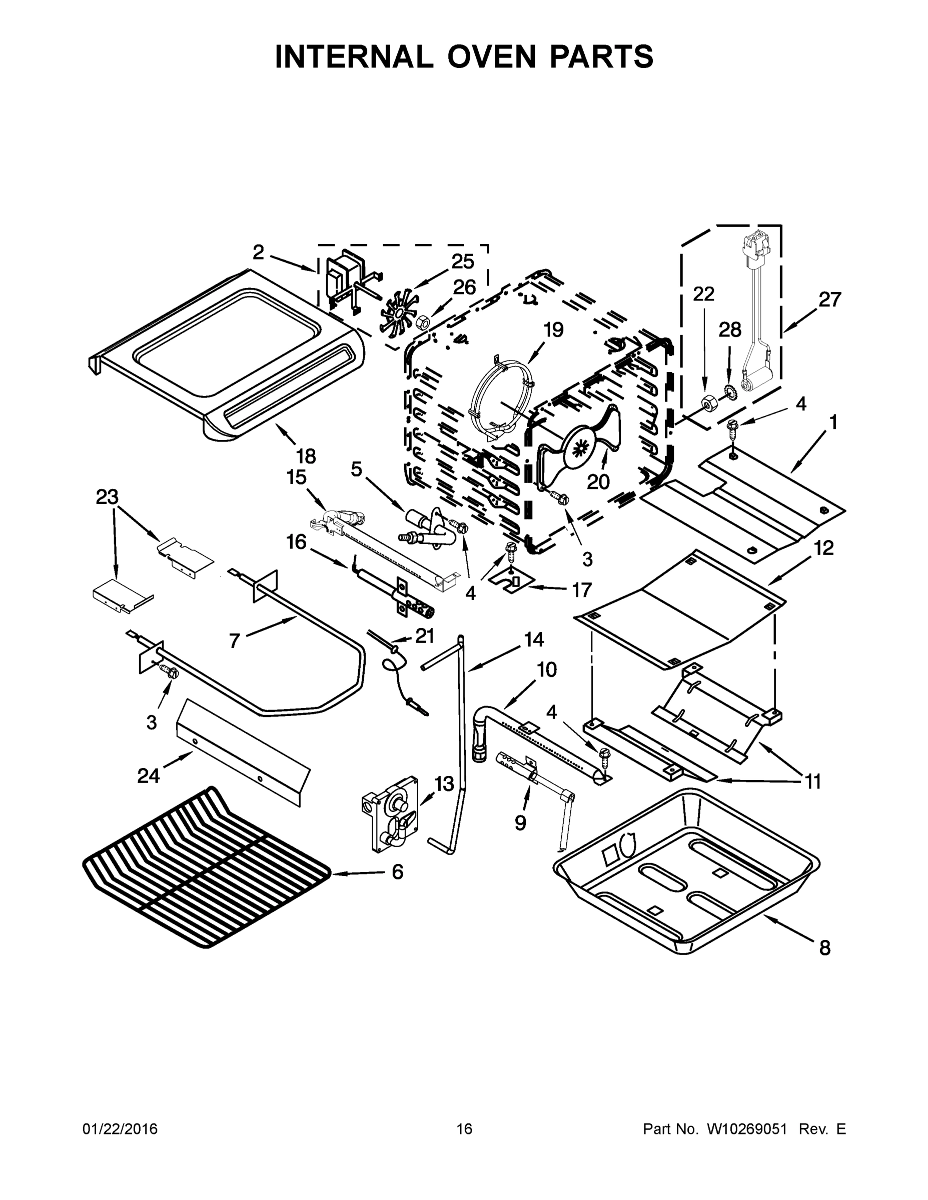 09 - INTERNAL OVEN PARTS