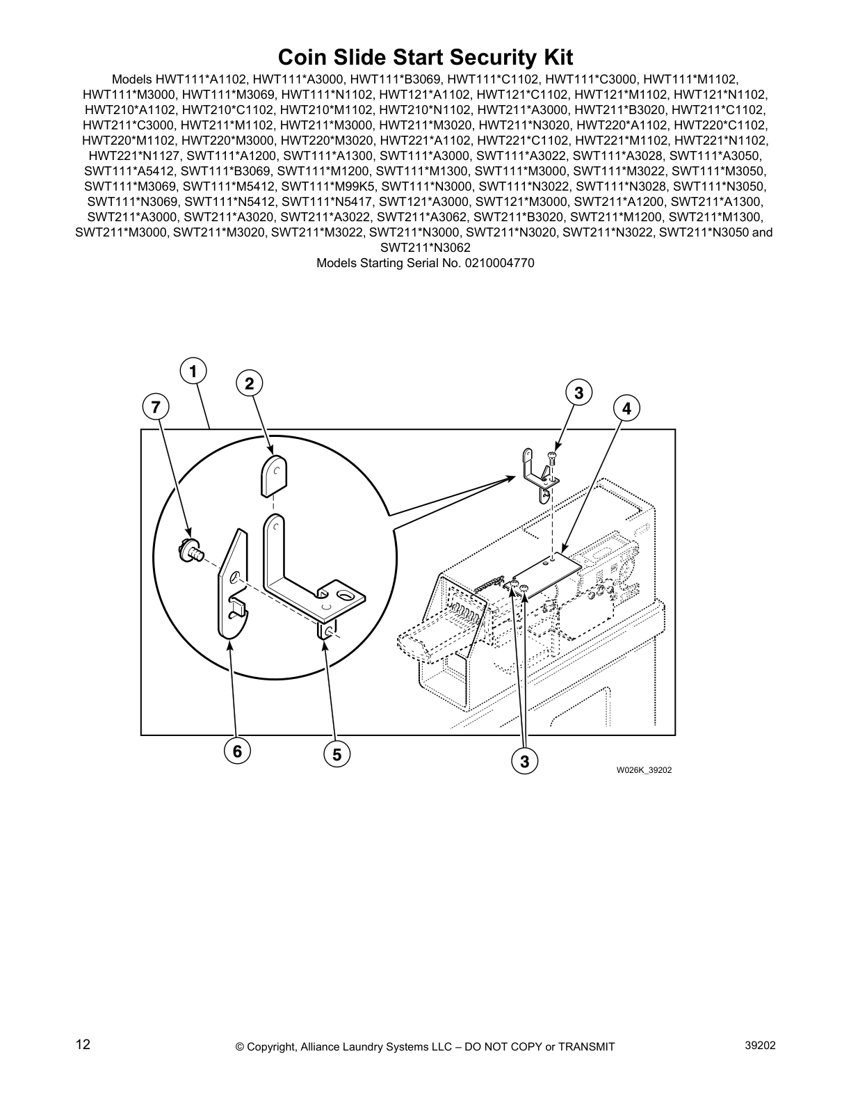 Coin Slide Start Security Kit